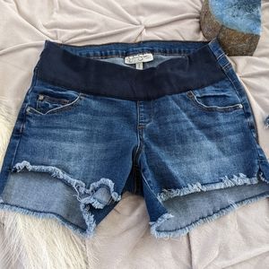 Jessica Simpson Maternity Cut off Shorts